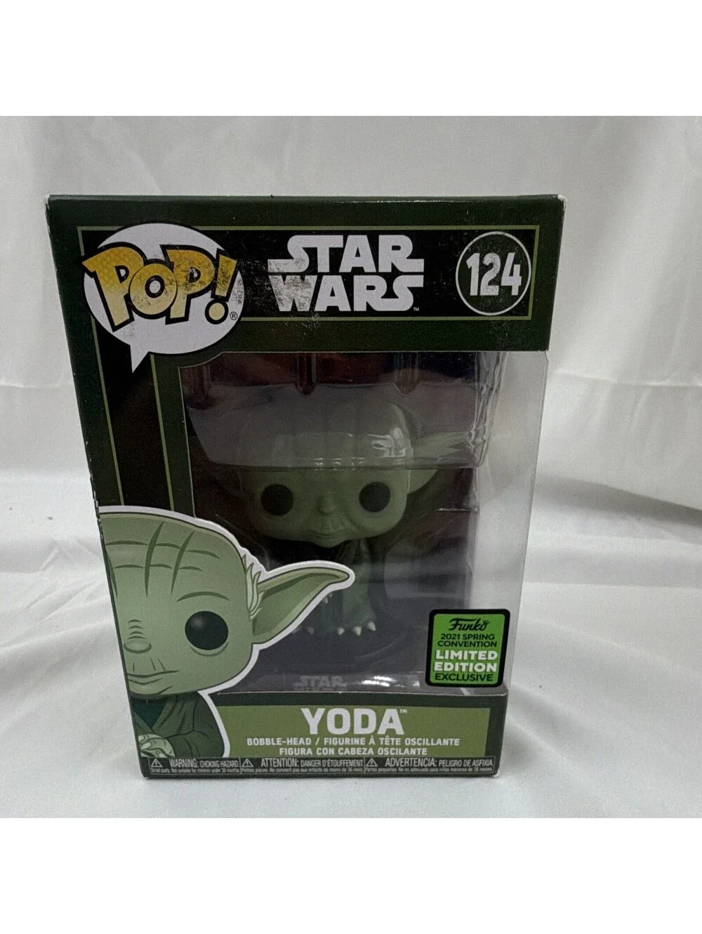Funko Pop! Vinyl: Star Wars - Yoda - Emerald City Comic Con (Exclusive) #124
